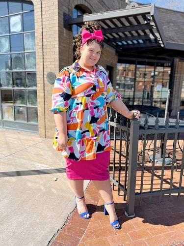 Callie Colorful Tunic