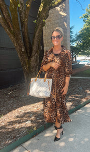 Leopard Lynx Dress