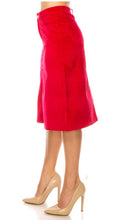Red Velvet Skirt