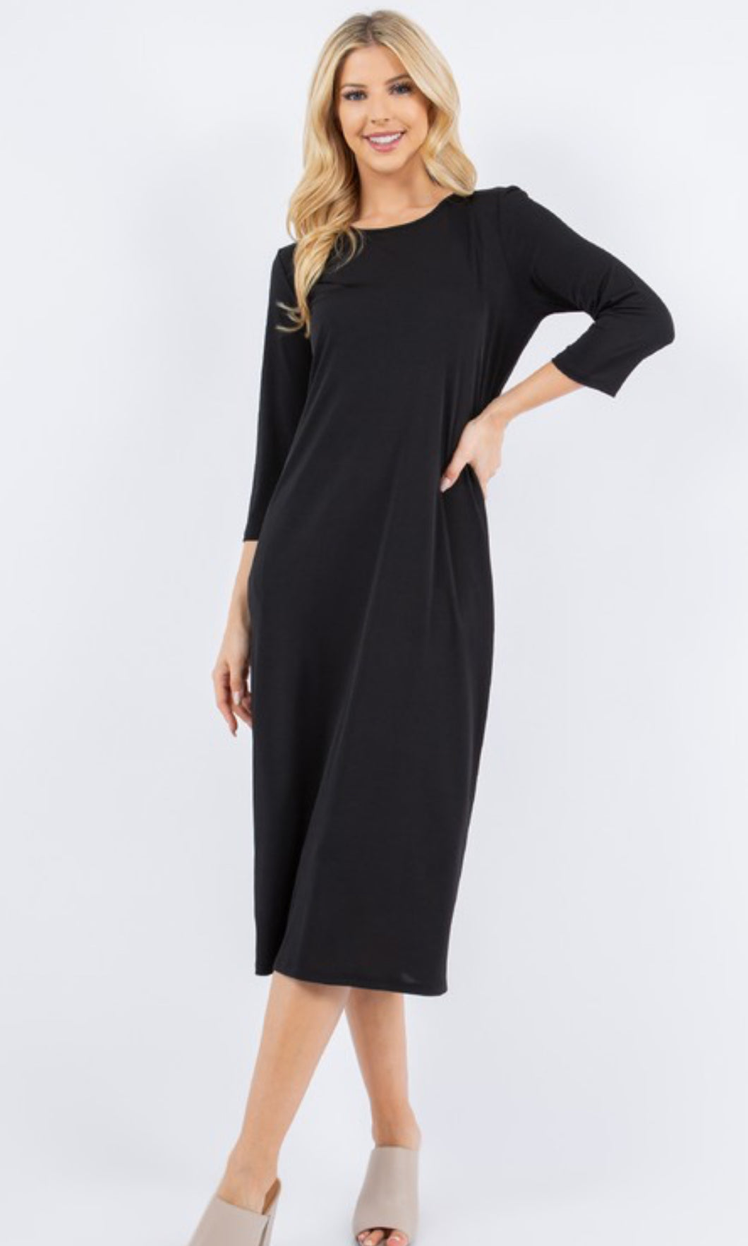 Black Layering Dress