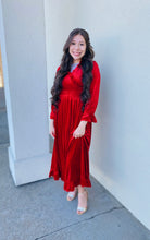Roxy Red Velvet Dress