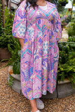 Cotton Candy Paisley Dress