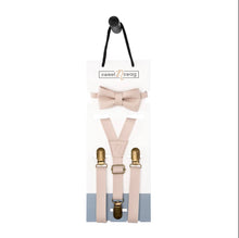 Sweet N Swag Leather Suspender & BowTie Sets
