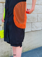 Giavonna Neon Dress White