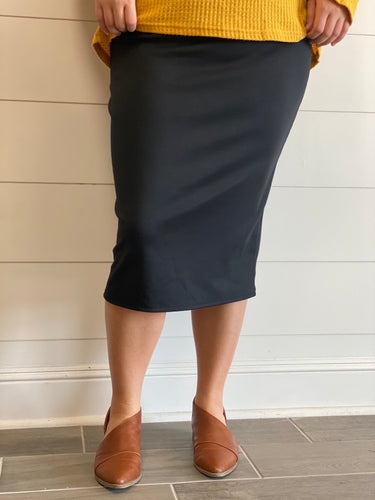 Black Pencil Skirt